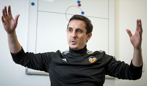 加里内维尔执教水平