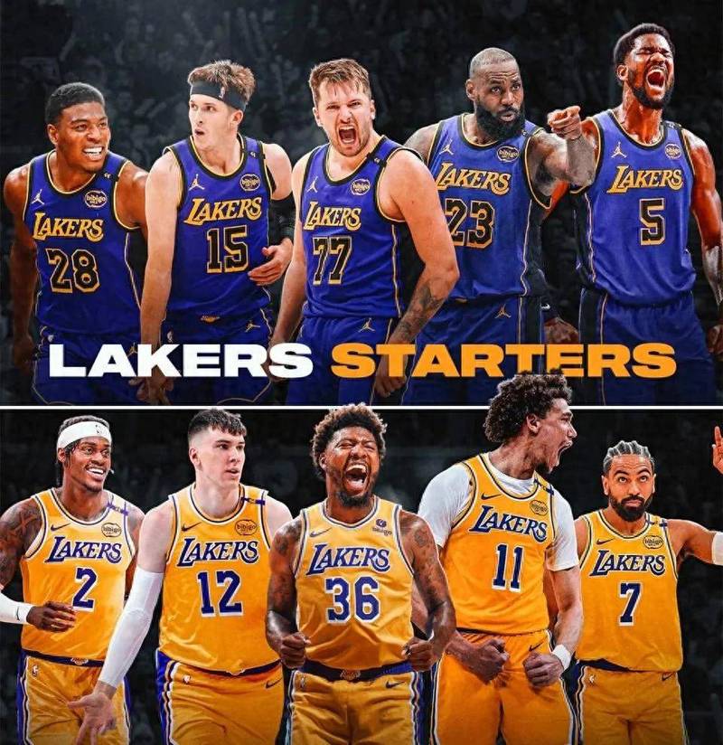 湖人队冠军阵容