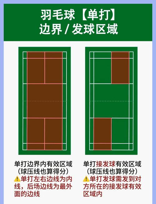 羽毛球比赛怎么样算出界