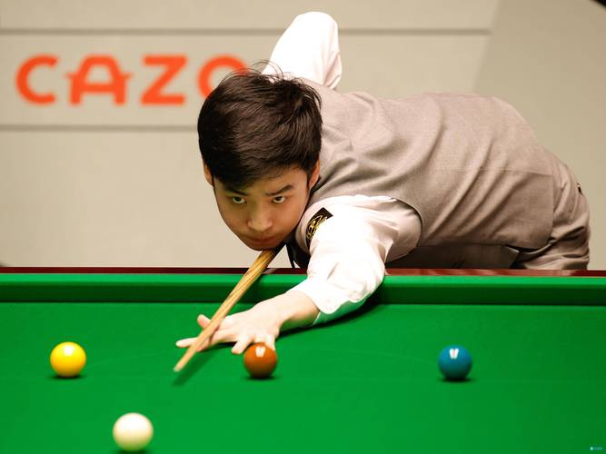 最新的斯诺克台球比赛